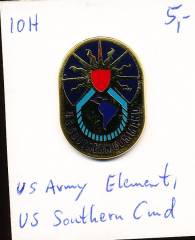Unit Crest US Army Element, US Southern Command, Stacheln, IOH
